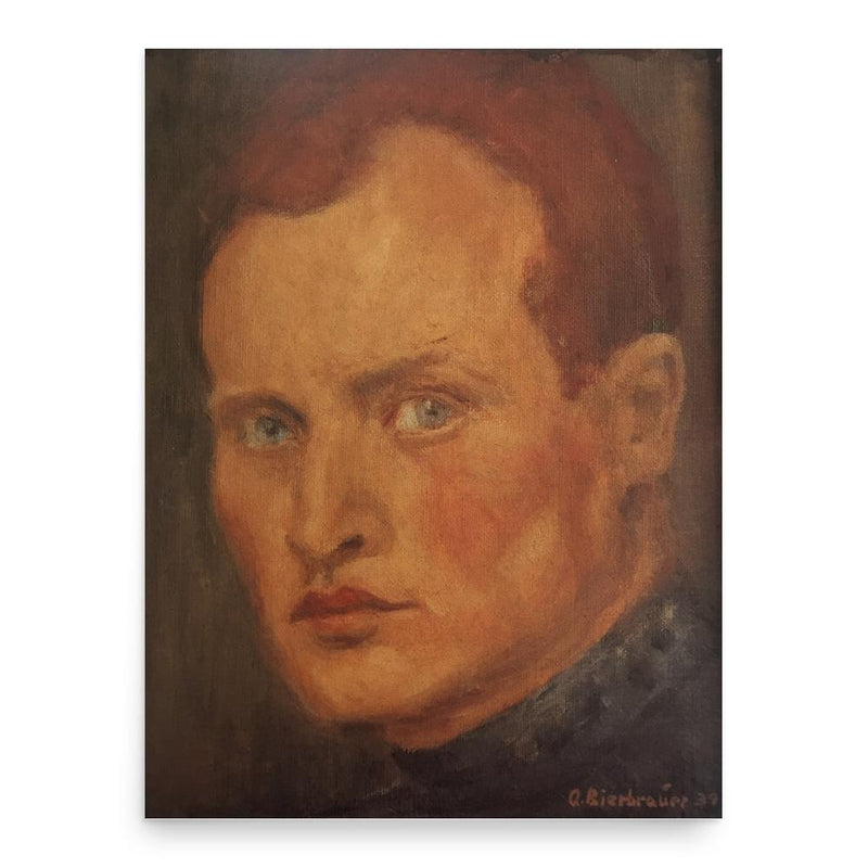 Adolf Bierbrauer poster print, in size 18x24 inches.