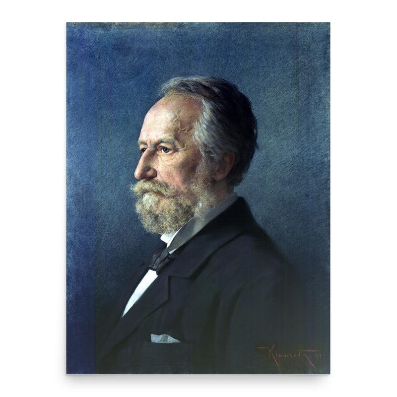 Adolf Eugen Fick poster print, in size 18x24 inches.