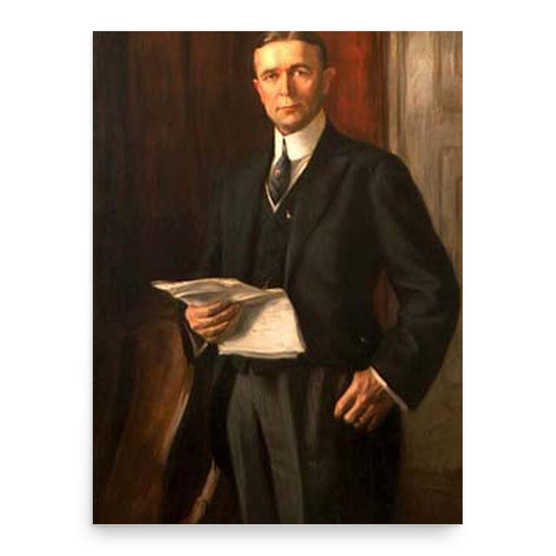 Adolph Olson Eberhart poster print, in size 18x24 inches.