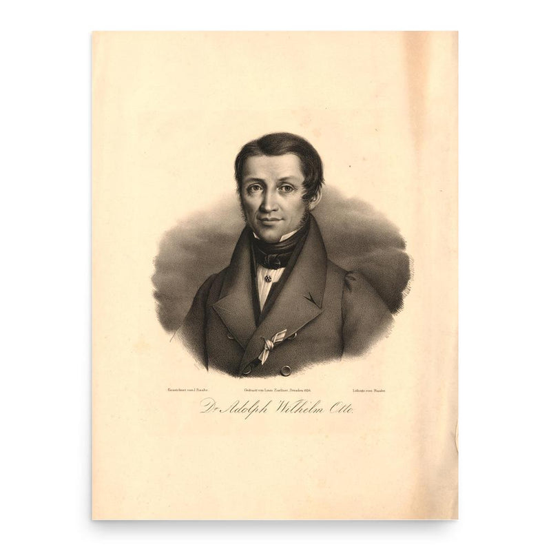 Adolph Wilhelm Otto poster print, in size 18x24 inches.