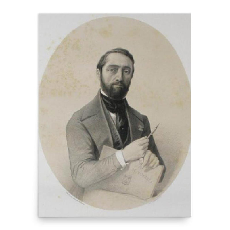 Adolphe Hastrel de Rivedoux poster print, in size 18x24 inches.