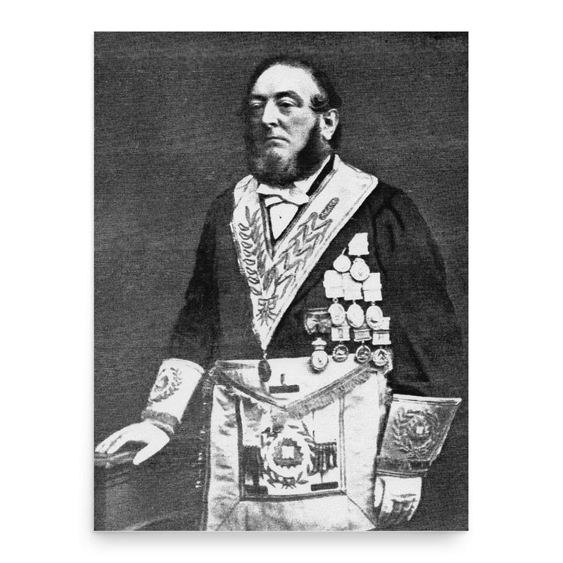 Adolphus Frederick Alexander Woodford poster print, in size 18x24 inches.