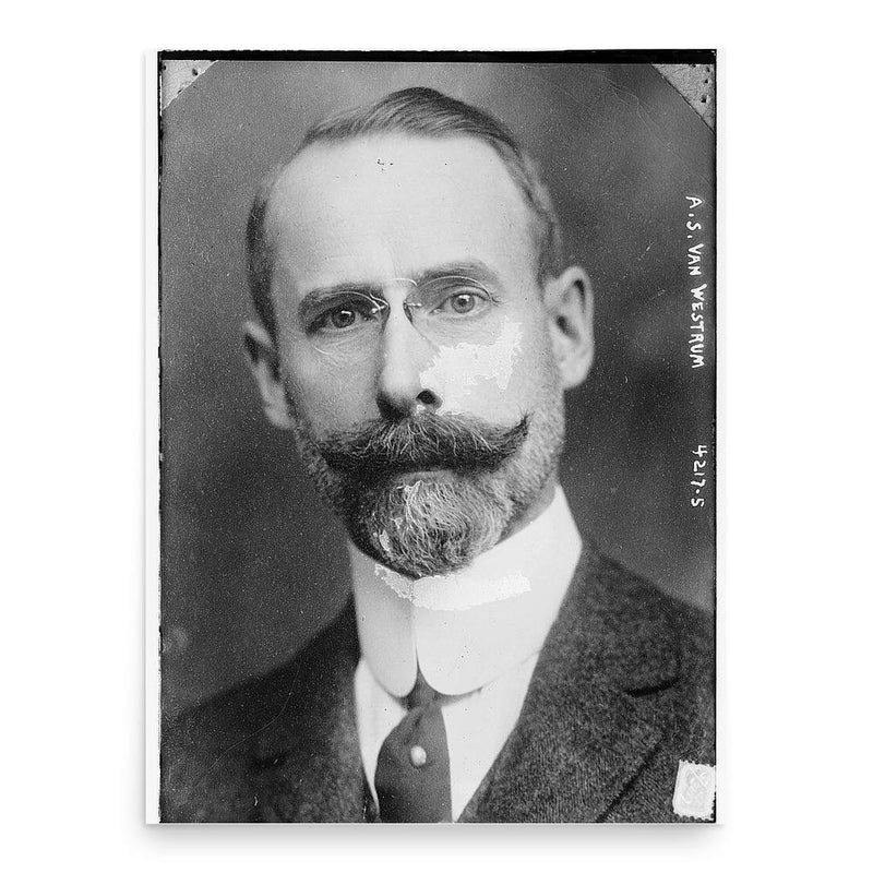 Adriaan Schade van Westrum poster print, in size 18x24 inches.