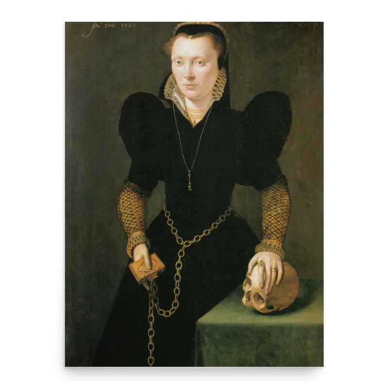 Adriaen van Cronenburg poster print, in size 18x24 inches.