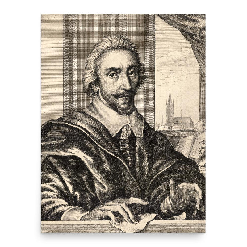 Adriaen van de Venne poster print, in size 18x24 inches.