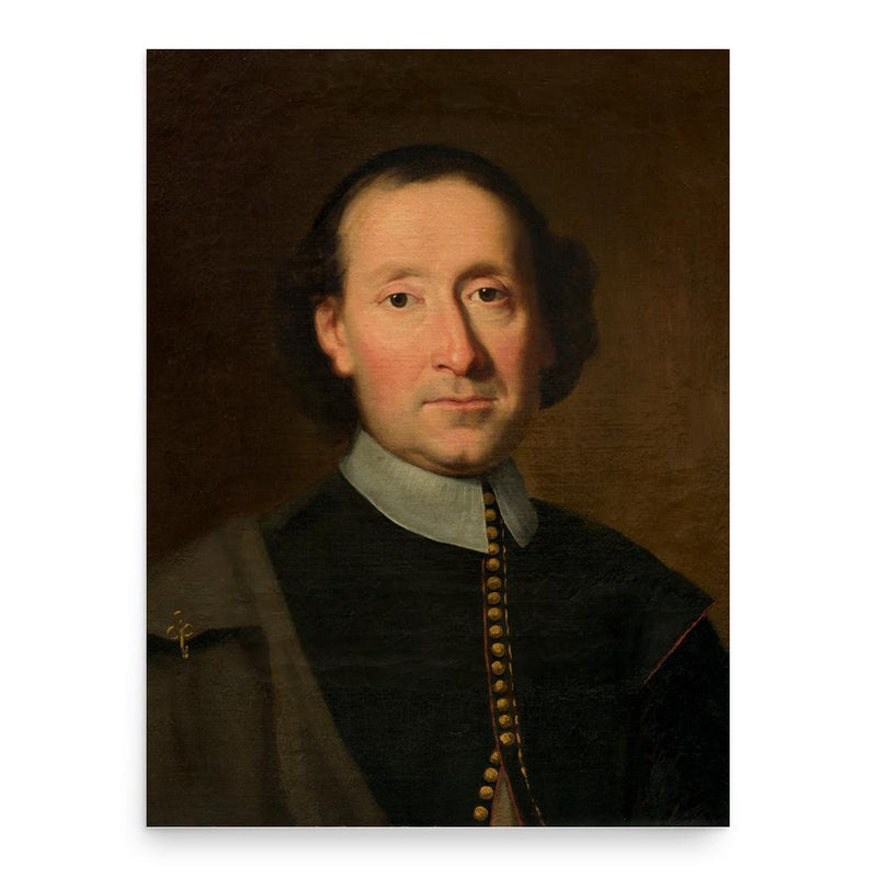 Adriaen van der Donck poster print, in size 18x24 inches.