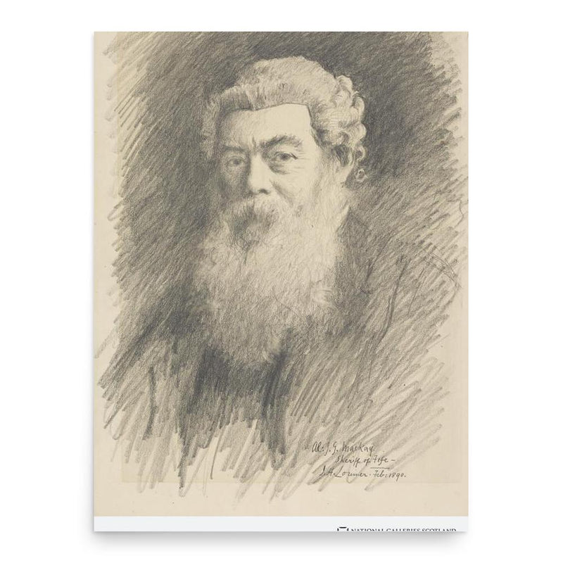 Aeneas James George Mackay poster print, in size 18x24 inches.