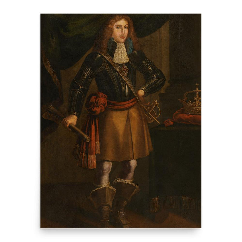 Afonso VI of Portugal poster print, in size 18x24 inches.