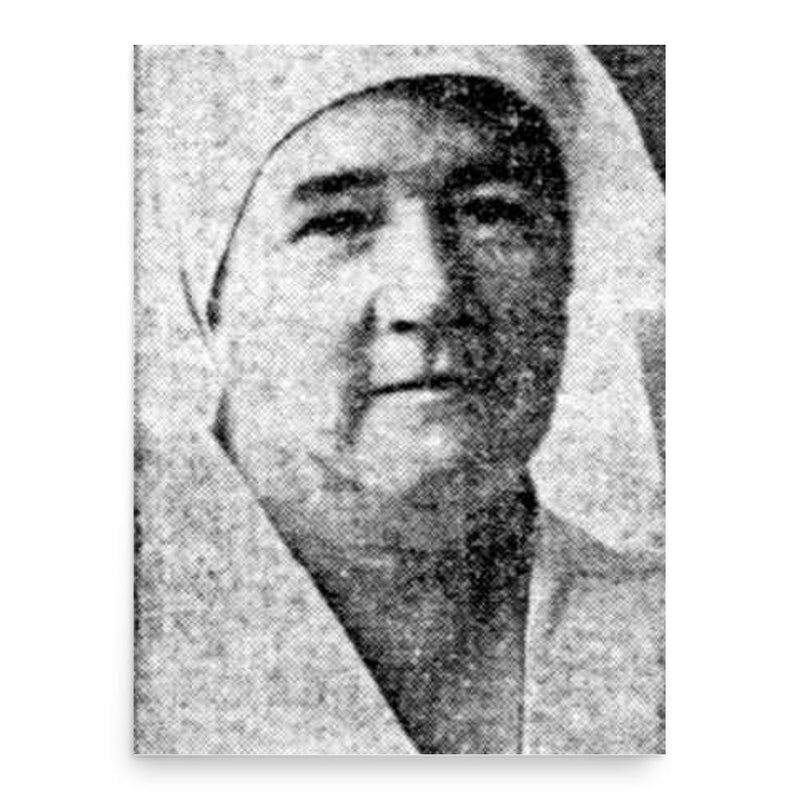 Agnes Marion McLean Walsh poster print, in size 18x24 inches.