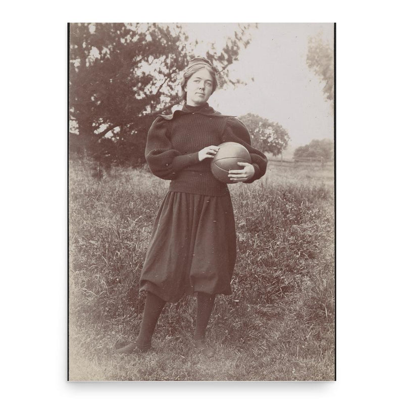 Agnes Morley Cleaveland poster print, in size 18x24 inches.