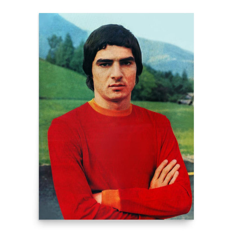 Agostino Di Bartolomei poster print, in size 18x24 inches.