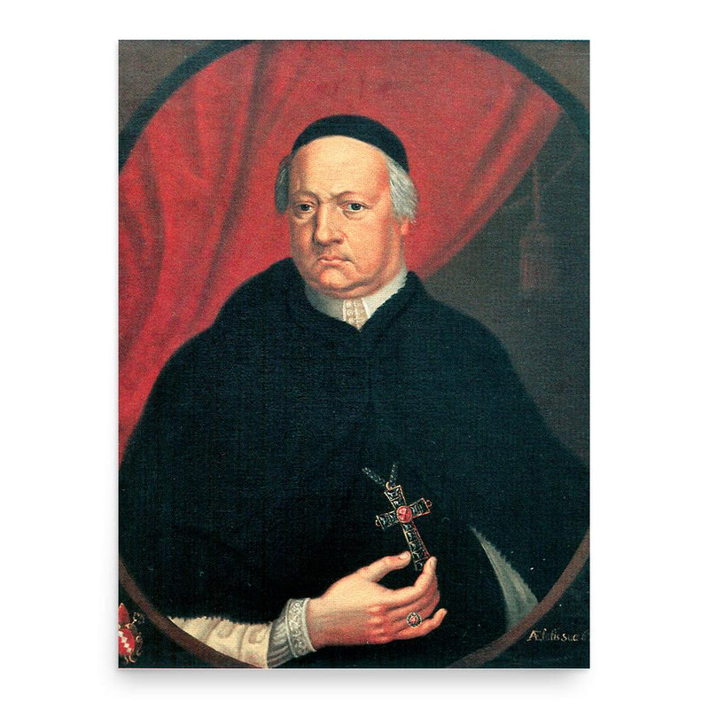 Agostino Steffani poster print, in size 18x24 inches.