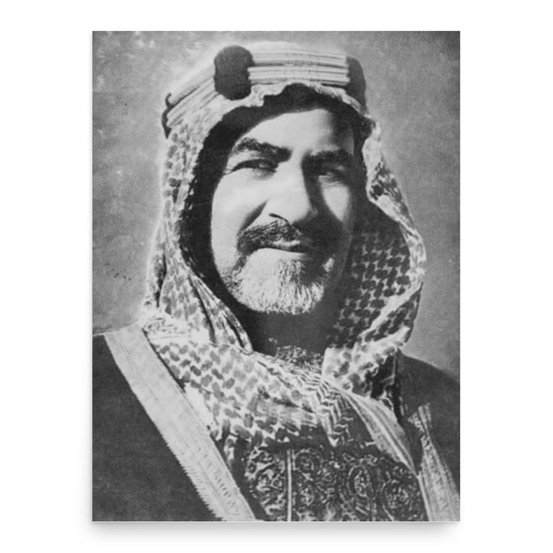 Ahmad Al-Jaber Al-Sabah poster print, in size 18x24 inches.