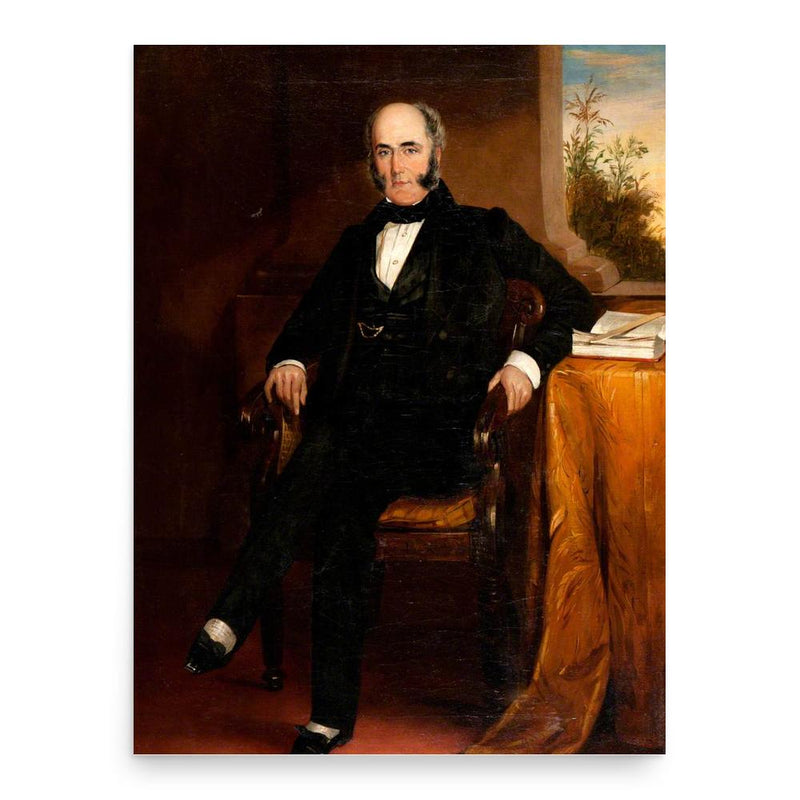 Alan Cameron of Erracht poster print, in size 18x24 inches.