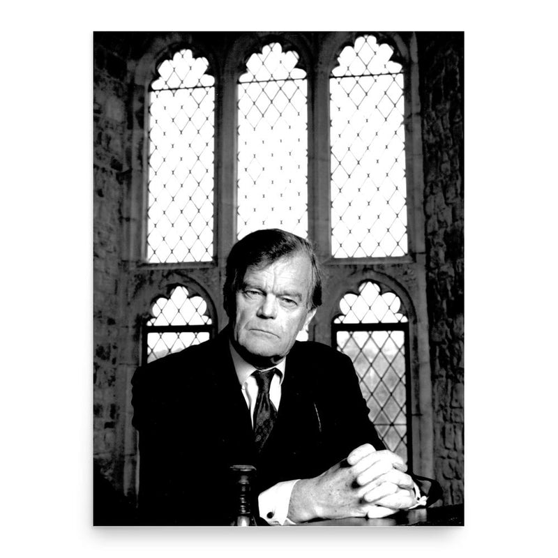 Alan Clark poster print, in size 18x24 inches.