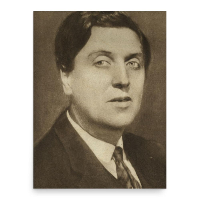 Alban Berg poster print, in size 18x24 inches.