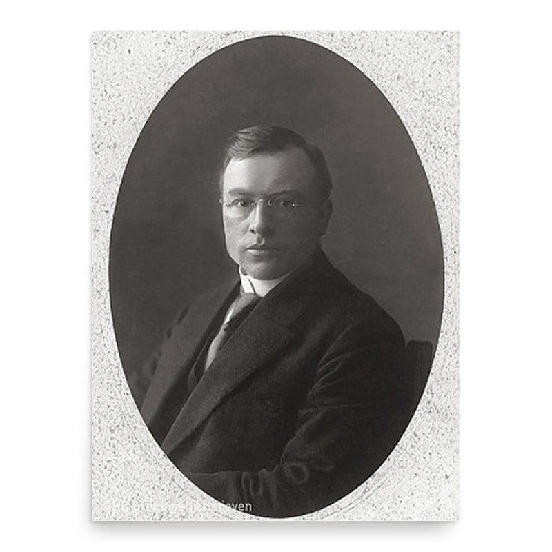 Albert Egges van Giffen poster print, in size 18x24 inches.