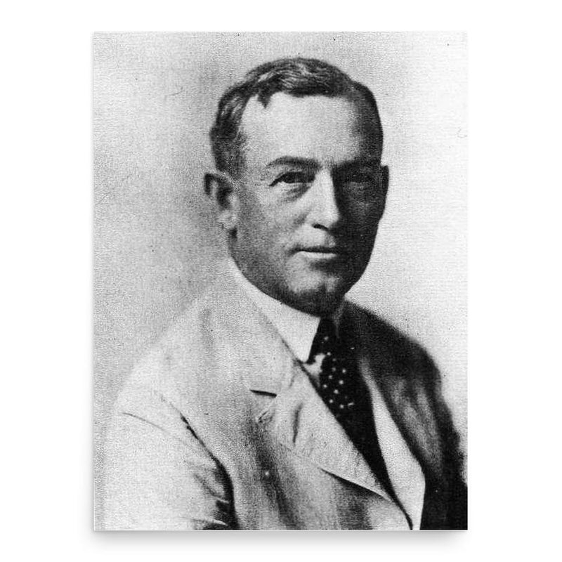 Albert Pierce Taylor poster print, in size 18x24 inches.