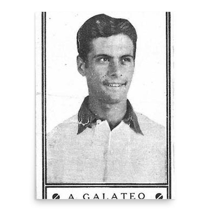 Alberto Galateo poster print, in size 18x24 inches.