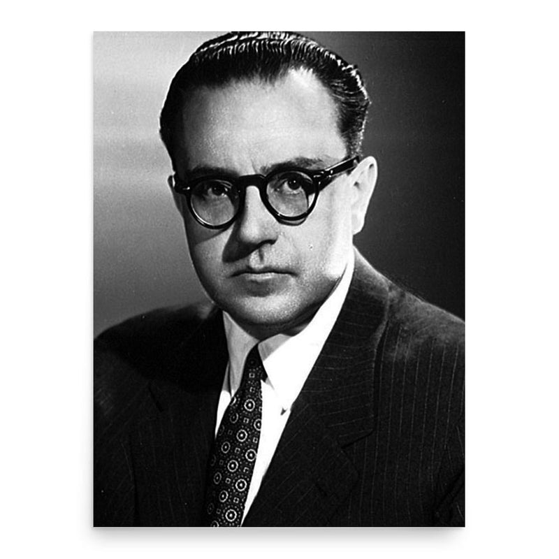 Alberto Ginastera poster print, in size 18x24 inches.