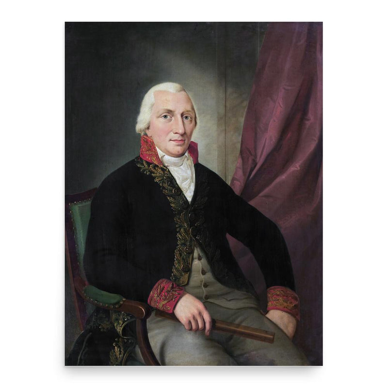 Albertus Henricus Wiese poster print, in size 18x24 inches.