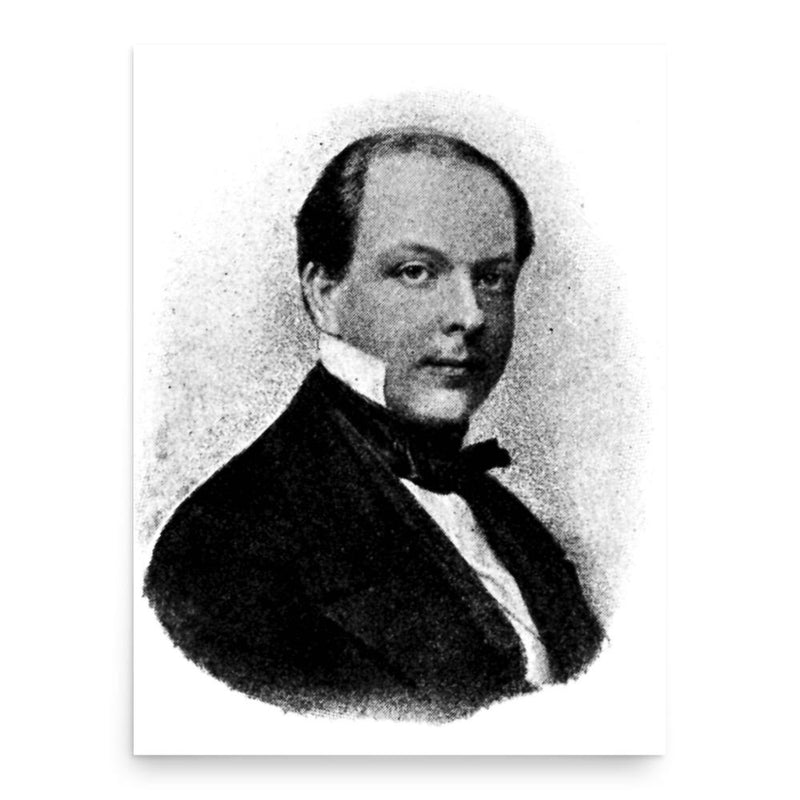 Albrecht Theodor Middeldorpf poster print, in size 18x24 inches.