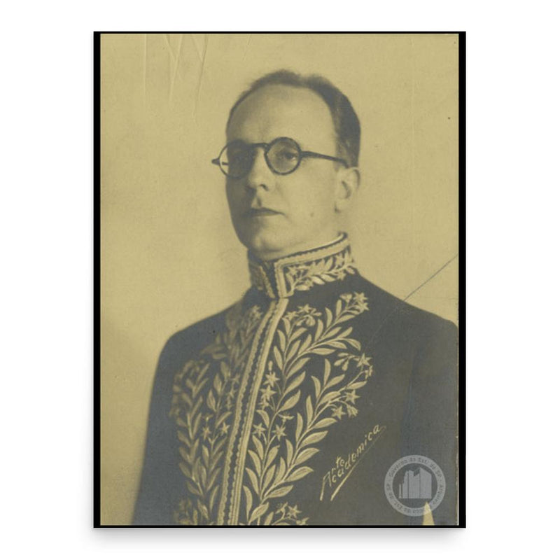 Alceu Amoroso Lima poster print, in size 18x24 inches.