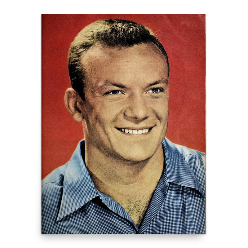 Aldo Ray poster print, in size 18x24 inches.