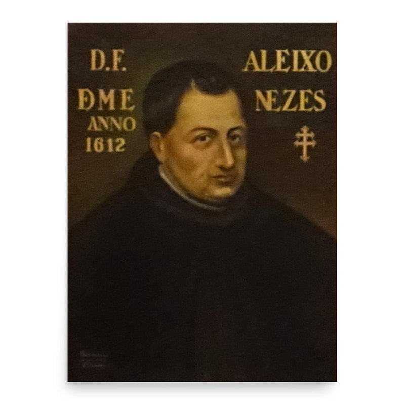 Aleixo de Menezes poster print, in size 18x24 inches.