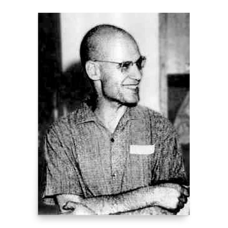 Alexander Grothendieck poster print, in size 18x24 inches.