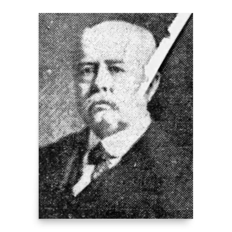 Alexander Henry Boswall MacGowan poster print, in size 18x24 inches.