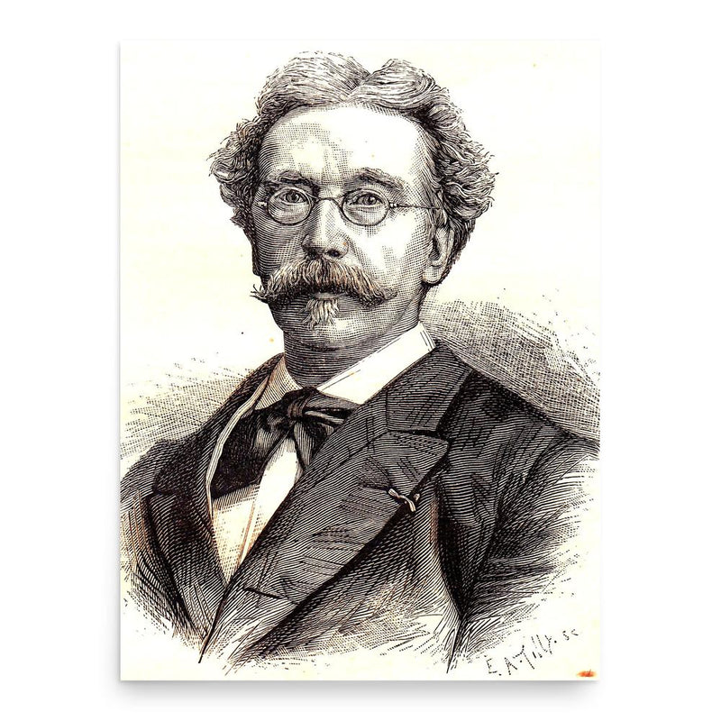 Alexander Hugo Bakker Korff poster print, in size 18x24 inches.