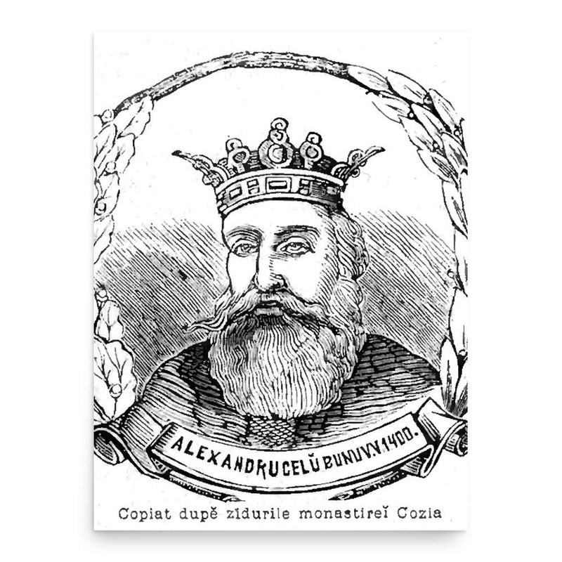 Alexander I of Moldavia poster print, in size 18x24 inches.
