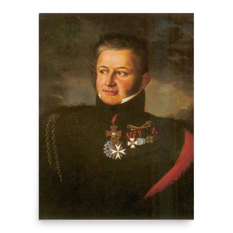 Alexander Lvovich Davydov poster print, in size 18x24 inches.