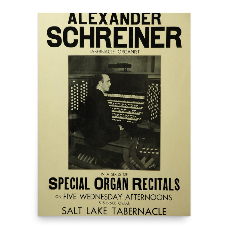 Alexander Schreiner poster print, in size 18x24 inches.