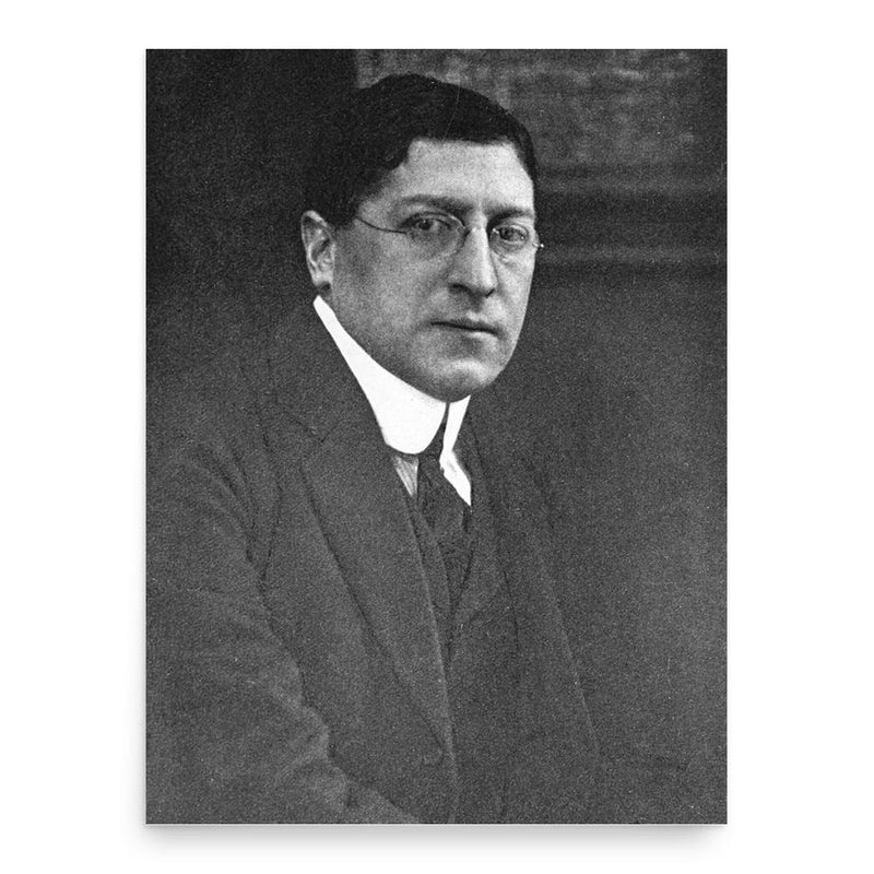 Alexander Teixeira de Mattos poster print, in size 18x24 inches.