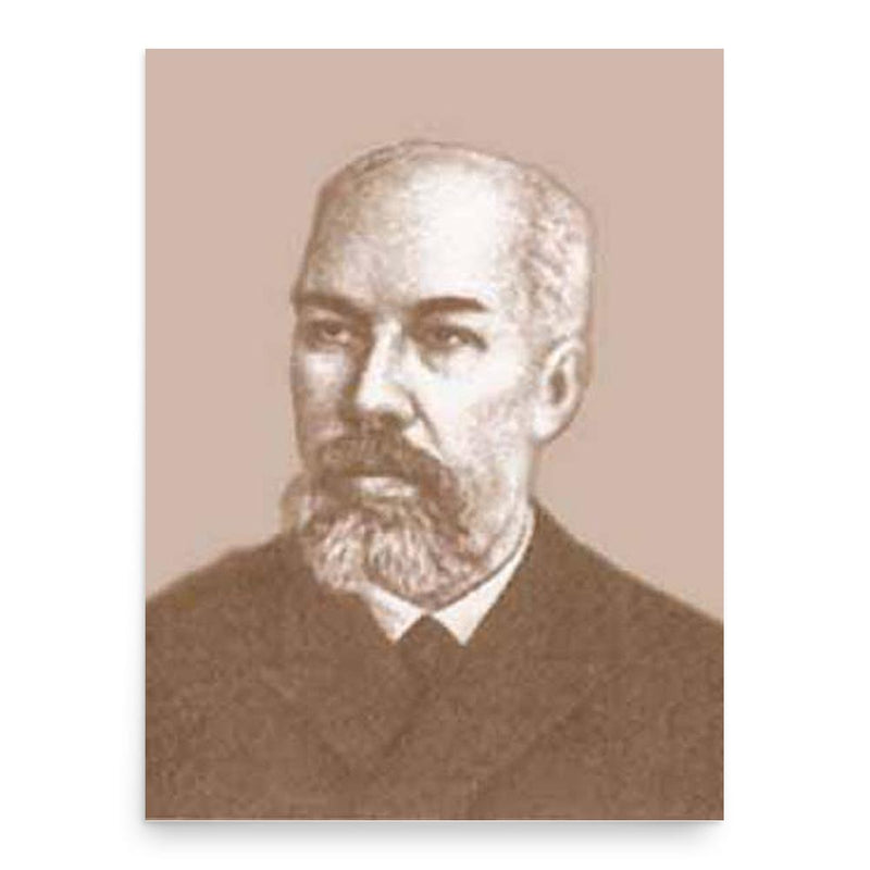 Alexander Theodorowicz Batalin poster print, in size 18x24 inches.