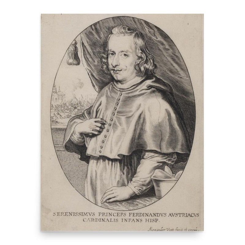 Alexander Voet the Elder poster print, in size 18x24 inches.