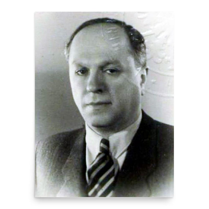 Alexander Weissberg-Cybulski poster print, in size 18x24 inches.