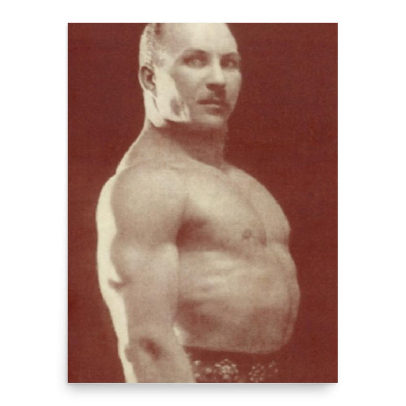 Alexander Zass poster print, in size 18x24 inches.