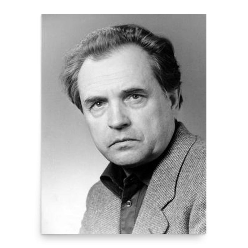 Alexander Zinoviev poster print, in size 18x24 inches.