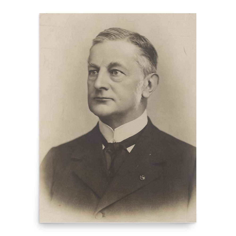 Alexander de Savornin Lohman poster print, in size 18x24 inches.