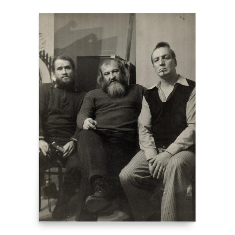 Alexandr Zhdanov poster print, in size 18x24 inches.