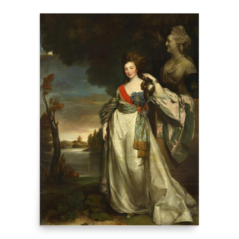 Alexandra Branitskaya poster print, in size 18x24 inches.