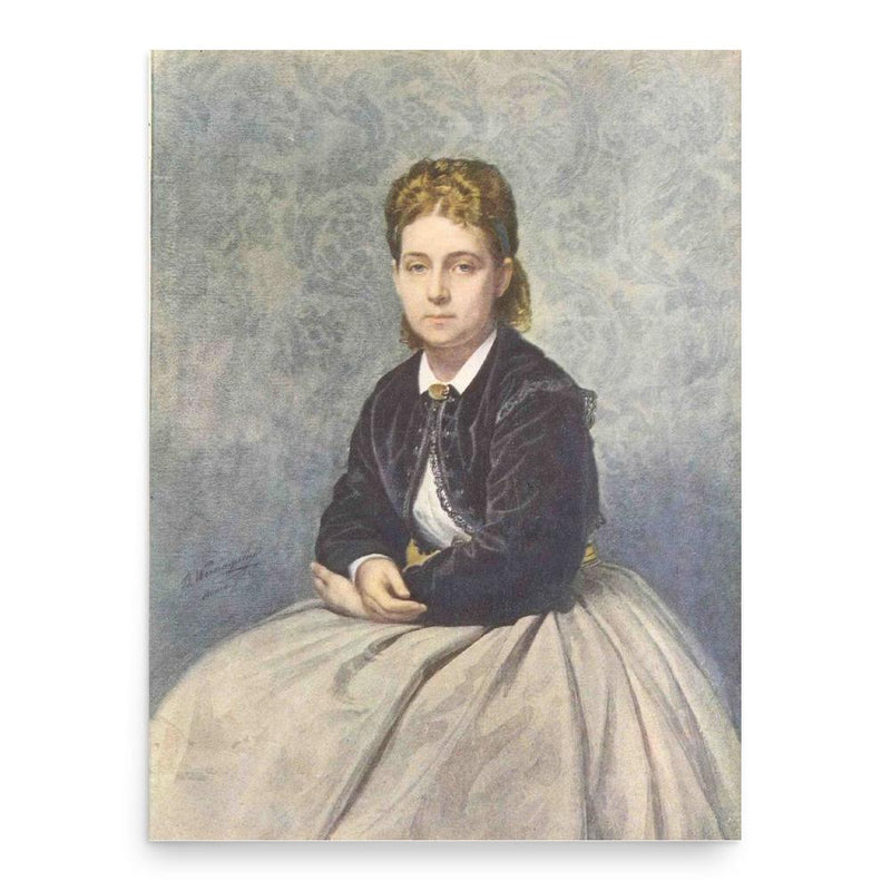 Alexandra Jacobi poster print, in size 18x24 inches.