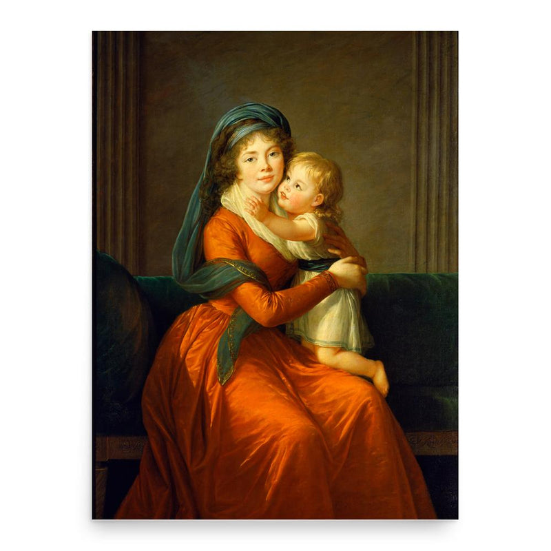 Alexandra Petrovna Golitsyna poster print, in size 18x24 inches.