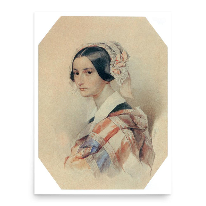 Alexandra Smirnova poster print, in size 18x24 inches.