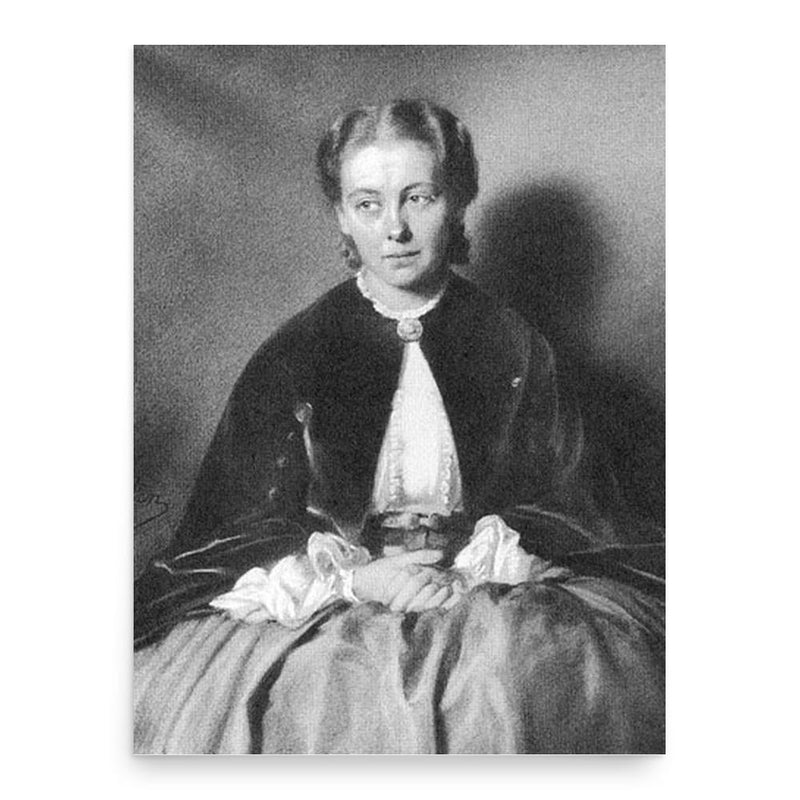 Alexandra Zhukovskaya poster print, in size 18x24 inches.