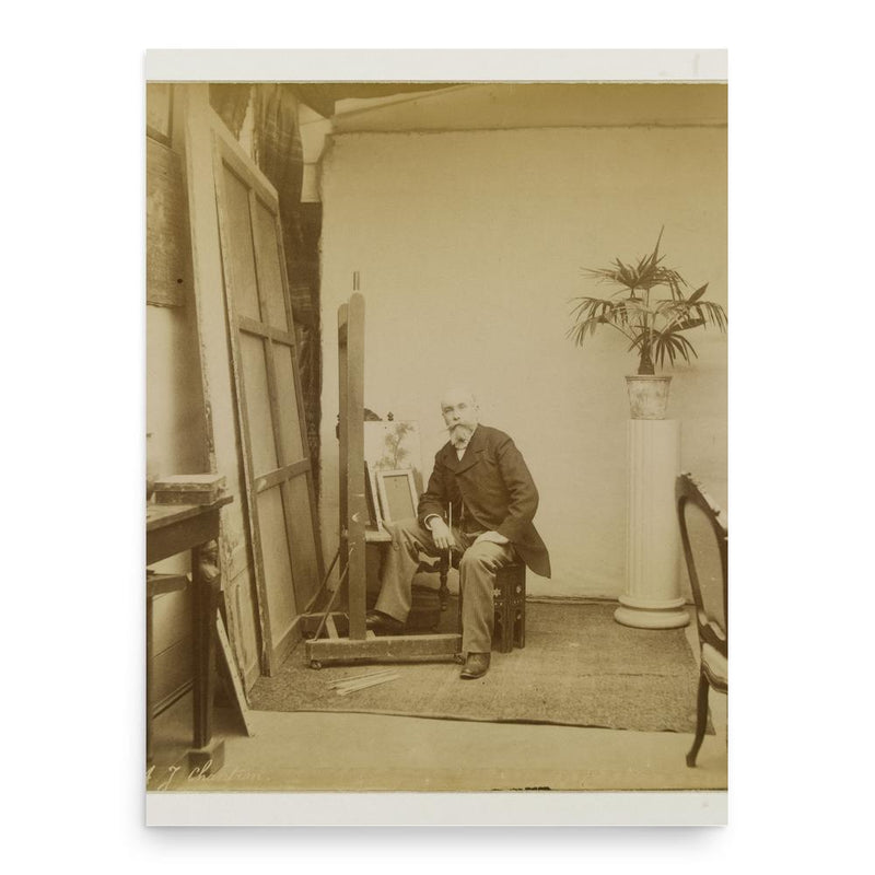 Alexandre-Jacques Chantron poster print, in size 18x24 inches.