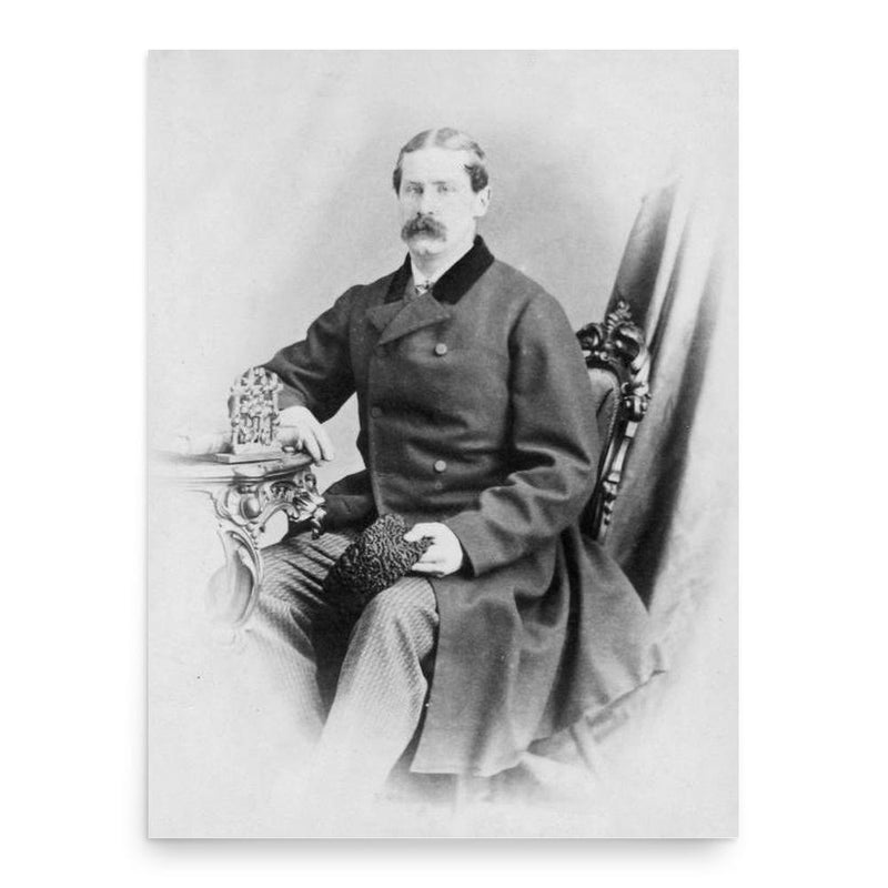 Alexandre-Maurice Delisle poster print, in size 18x24 inches.